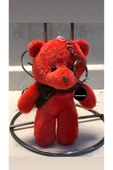 Sevimli Ayıcık Peluş Oyuncak Anahtarlık Uyku Arkadaşı Hediyelik 12 CM thumbnail 1