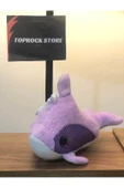 Sevimli Yunus Balığı Peluş Oyuncak Hediyelik Oyuncak Anahtarlık Uyku Arkadaşı 12 cm thumbnail 1