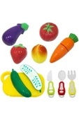 Kesilebilen Meyve Sebze Seti 16 Parça thumbnail 2
