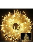 10 Metre Fişli  Şeffaf Kablolu Günışığı 100 Ledli Peri Led Animasyonlu thumbnail 1