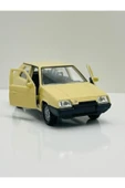Welly 1:36 Skoda Favorit DieCast Çek Bırak Model Metal Araba thumbnail 3
