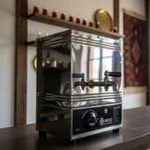 Han Çelik Tek Demlikli Endüstriyel Elektrikli Çay Kazanı thumbnail 3