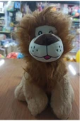 Sevimli Aslan Peluş Oyuncak İthal Organic Kumaş 35 cm Hediyelik Uyku Arkadaşı thumbnail 1