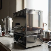 Han Çelik Tek Demlikli Endüstriyel Elektrikli Çay Kazanı thumbnail 4