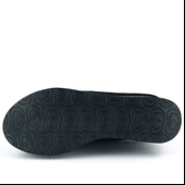 Erkan Saçmacı Lumi Siyah Süet Yuvarlak Burun Taşlı Gizli Dolgu Topuklu Günlük Ayakkabı thumbnail 7