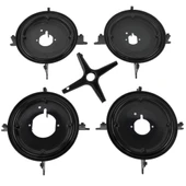 LG Cam Ocak ile Uyumlu 4'Lü Izgara Seti, Izgara, Izgara Tabağı, Cezvelik thumbnail 1