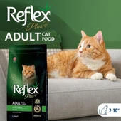Reflex Plus Adult Tavuklu Yetişkin Kedi Maması  Yetişkin (1 - 7 Yaş) 8 Kg Hayır thumbnail 3