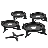 Cam Ocak Izgara Seti Hotpoint-Ariston & Indesit ile Uyumlu 4’lü Emaye Izgara Takımı thumbnail 2