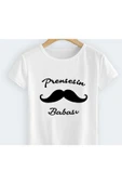 EYDXLMUG Prensesin Babası Bıyıklı Baskılı Tshırt thumbnail 1