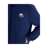 Authentic İtaly Full Zip Erkek Mavi Comfort Fit Fermuarlı Eşofman Üstü thumbnail 5