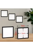 EYDXLMUG Fsahion Photo Yapışkanlı Sök Tak Pola Çerçeveler 12x12cm - 5'li paketPaket PVC Li thumbnail 1