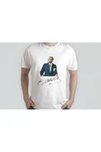 EYDXLMUG Atatürk Baskılı Beyaz Unısex T-shırt thumbnail 2