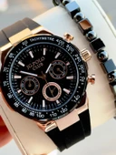 JG.Polo Club Silikon Kordon 2 Yıl Garantili 5 Atm Suya Dayanıklı Erkek Kol Saati+Bileklik SL.11908.2 thumbnail 1