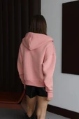 3 iplik şardonlu kapşonlu hoodie frm somon p510437 thumbnail 3