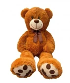 Peluş 100 cm Patili Sevimli Kahverengi Ayı Uyku Arkadaşı thumbnail 4