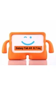 Galaxy Tab A9 8.7 inç Uyumlu Fuchsia iBuy Standlı Çocuk Tablet Kılıfı thumbnail 5