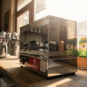 Han Çelik Çift Demlikli Endüstriyel Elektrikli Çay Kazanı thumbnail 4