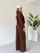 Kollu modal takım kahve thumbnail 3