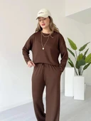 Kollu modal takım kahve thumbnail 5