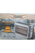 BiHayal 2800Wat 3+1 Çubuk Devrilme Emniyetli Termostatlı Elektrikli Soba/ Elektrikli Isıtıcı thumbnail 6