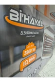 BiHayal 2800Wat 3+1 Çubuk Devrilme Emniyetli Termostatlı Elektrikli Soba/ Elektrikli Isıtıcı thumbnail 5