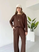 Kollu modal takım kahve thumbnail 6