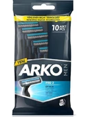Arko Men Pro2 Tıraş Bıçağı T2 10'lu x 2 Adet thumbnail 3