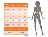 Kadın Uzun Kollu Yuvarlak Yaka Etek Ucu şerit Detaylı Mini Siyah Beyaz Dalgıç Elbise thumbnail 4