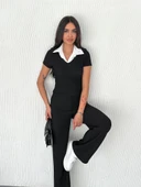 Ottoman kumaş beyaz gömlek yaka takım s4142 thumbnail 5