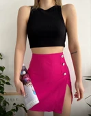 Üç taşlı mini etek thumbnail 1