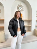 Puffer kısa mont siyah st25534 thumbnail 6