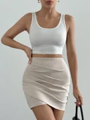 Drapeli mini etek s24771 thumbnail 4