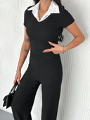 Ottoman kumaş beyaz gömlek yaka takım s4142 thumbnail 4