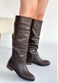 Winda Kahverengi Cilt Körüklü Çizme thumbnail 3