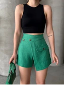Tek cepli şort etek thumbnail 3