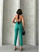 Kemerli havuç pantolon thumbnail 4