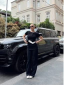 Düğme yakalı siyah alt üst takım s3943 thumbnail 5