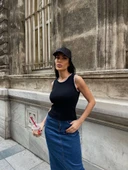 Kaşkorse kumaş bluz thumbnail 3