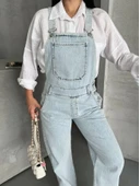 Pantolon kar yıkama salopet mavi d2514 thumbnail 6