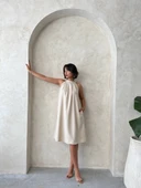 Salaş keten elbise thumbnail 4