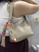 Riwan bej cilt çanta thumbnail 1