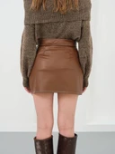 Kontrast deri etek kahve w260015 thumbnail 7