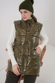 Parlak Şişme Yelek 5218 - Haki thumbnail 1