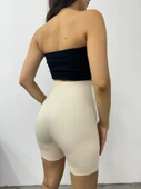 Lazer Kesim  Paçalı Korse -Krem thumbnail 3