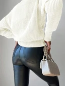 Düğme Detay Triko Bluz thumbnail 4