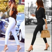 Gabardin Kumaş Yüksek Bel Pantolon 94cm XLbel36cm thumbnail 3