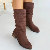 Plod Kahverengi Süet Çizme thumbnail 4