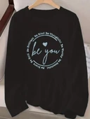 Kadın Uzun Kollu Bisiklet Yakabe Youdesenli Viskon Bluz thumbnail 2