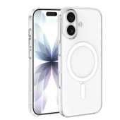 iPhone 17 Kılıf Wireless Şarj Özellikli Şeffaf Orjin Kapak thumbnail 12