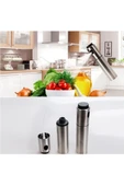 Paslanmaz Çelik Gövdeli Spray Yağlık - Zeytinyağ/sirke Püskürtücü thumbnail 2